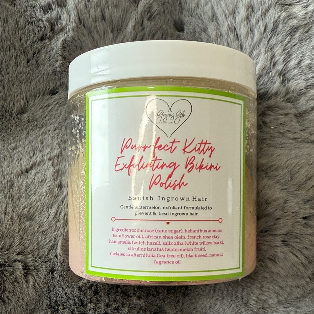 Gorgeous Glo- Purrfect Kitty Exfoliating Bikini Polish - NEW!!